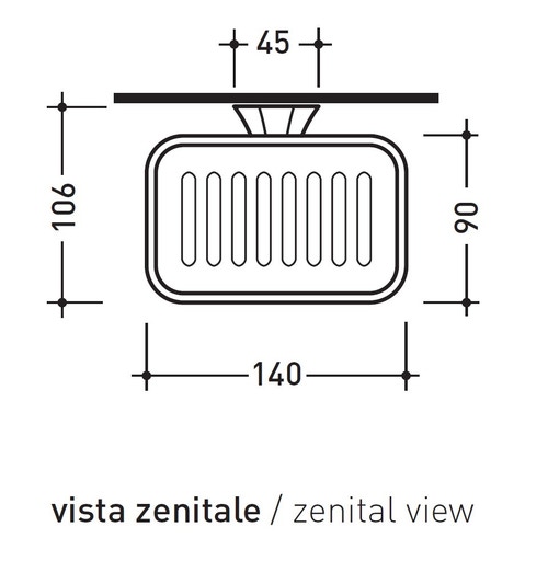 Immagine di Flaminia EVERGREEN porta sapone in ceramica colore bianco finitura lucido, base porta sapone in ottone finitura cromo EGPS