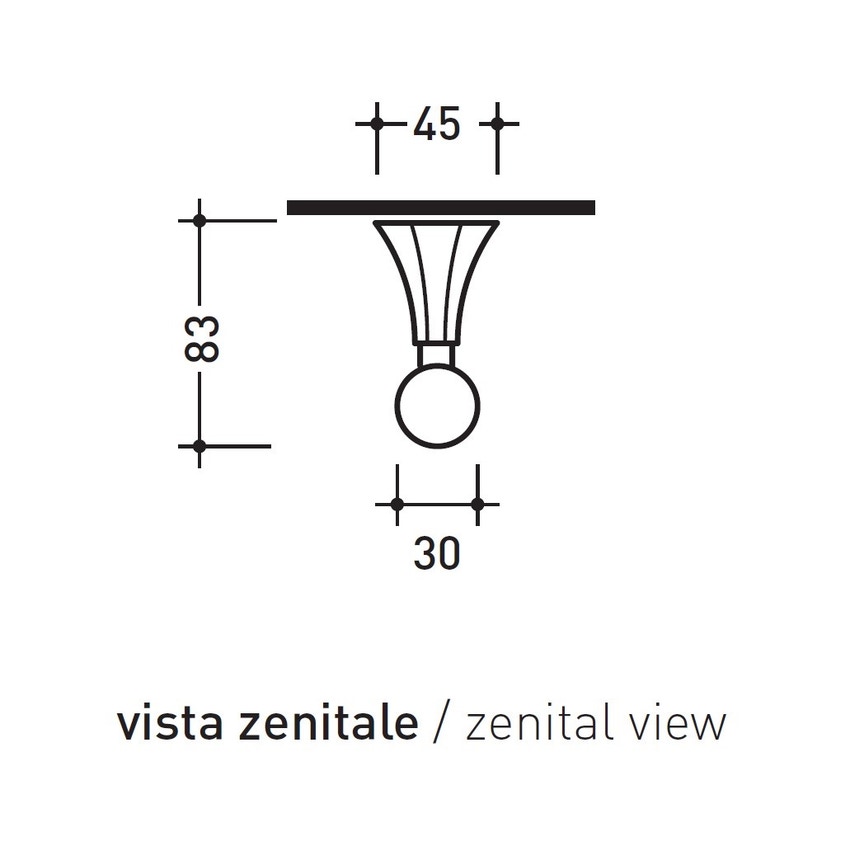 Immagine di Flaminia EVERGREEN gancio per asciugamani, finitura cromo EGPA