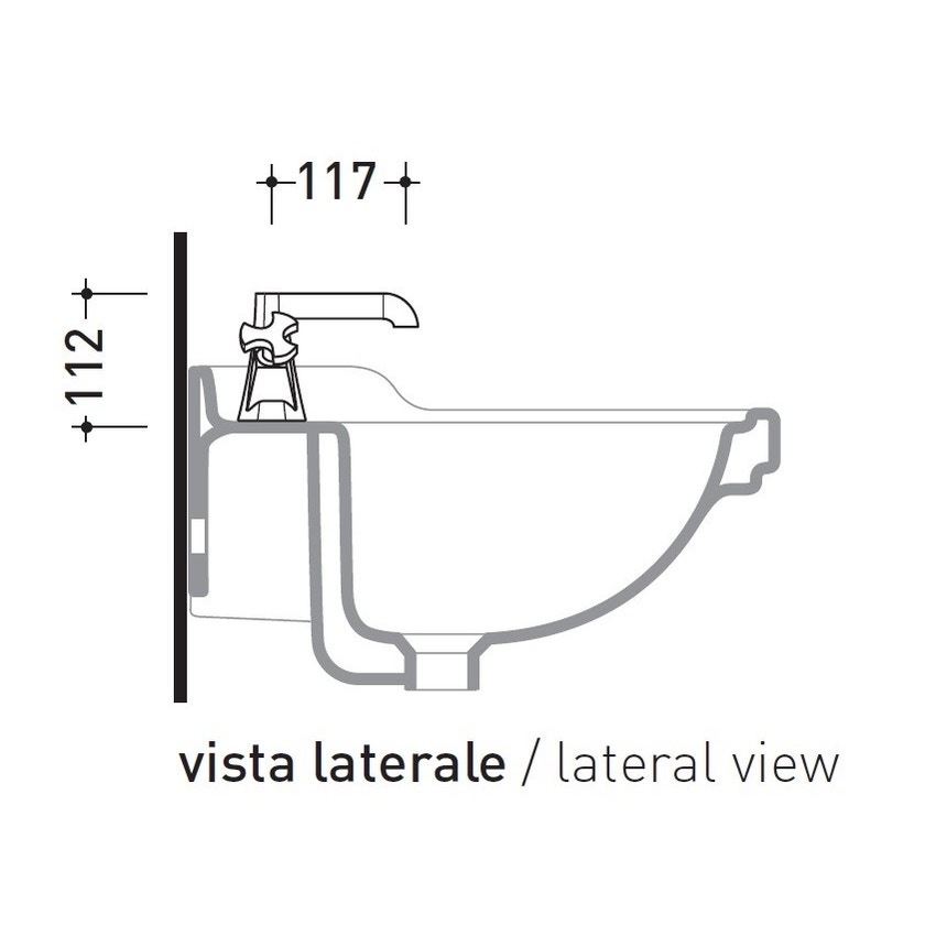 Immagine di Flaminia EVERGREEN miscelatore doppio comando lavabo, finitura cromo EG200