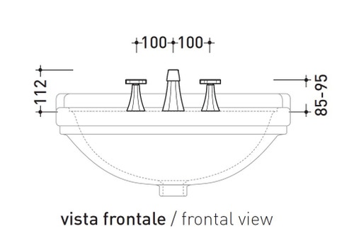 Immagine di Duravit 1930 composizione bagno: vaso monoblocco e bidet a pavimento, colore bianco + sedile del vaso con chiusura rallentata, colore bianco + cassetta di sciacquo + lavabo 60 cm con colonna + miscelatori Flaminia Evergreen, finitura cromo 0227090000-0267100000