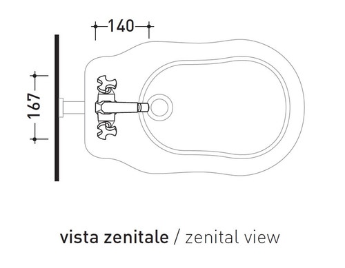 Immagine di Duravit 1930 composizione bagno: vaso monoblocco e bidet a pavimento, colore bianco + sedile del vaso con chiusura rallentata, colore bianco + cassetta di sciacquo + lavabo 60 cm con colonna + miscelatori Flaminia Evergreen, finitura cromo 0227090000-0267100000