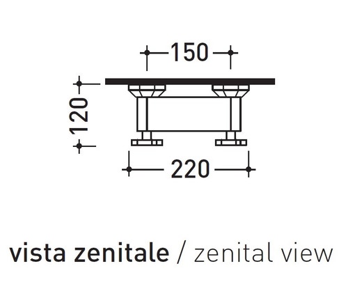 Immagine di Flaminia EVERGREEN rubinetto doccia esterno, finitura cromo EG350