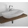 Flaminia SOLID mensola L.110 P.46 H.6 cm, per lavabi NUDA 85, finitura legno rustico marrone SL8081