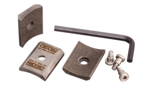 Immagine di Ridgid Inserto per ganasce con vite, misura N, 55,7mm, in metallo duro, confezione da 3   48323