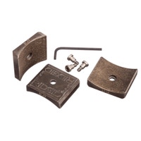 Immagine di Ridgid Inserto per ganasce con vite, misura P, 95,3mm, in metallo duro, confezione da 3   48718