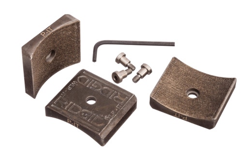 Immagine di Ridgid Inserto per ganasce con vite, misura P, 95,3mm, in metallo duro, confezione da 3   48718