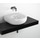 Flaminia FORTY6 mensola L.80 P.46 H.10 cm, per lavabo Pass 50 (art.PS50L), colore nero finitura lucido F6PS50NE