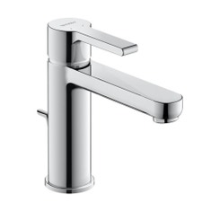 Immagine di Duravit B.2 miscelatore monocomando per lavabo taglia M con scarico e saltarello finitura cromo B21020001010