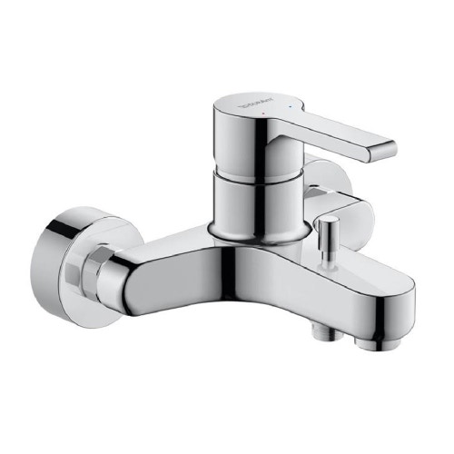 Immagine di Duravit B.2 miscelatore monocomando doccia esterno con deviatore finitura cromo B25230000010