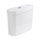 Duravit 1930 cassetta di sciacquo per attacco sinistra basso, con batteria Dual Flush, rivestimento Wondergliss, colore bianco finitura pulsante cromato 08722100051