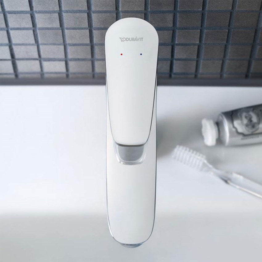 Immagine di Duravit B.1 miscelatore monocomando per lavabo taglia M senza scarico e saltarello finitura cromo B11020002010