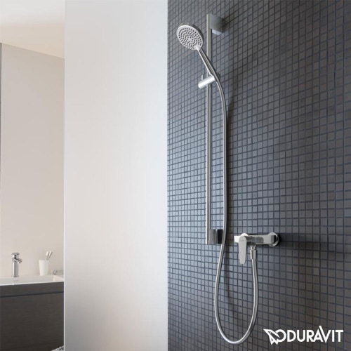 Immagine di Duravit B.1 miscelatore monocomando doccia esterno finitura cromo B14230000010