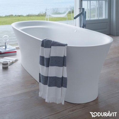 Immagine di Duravit CAPE COD vasca da bagno freestanding ovale, colore bianco 700330000000000