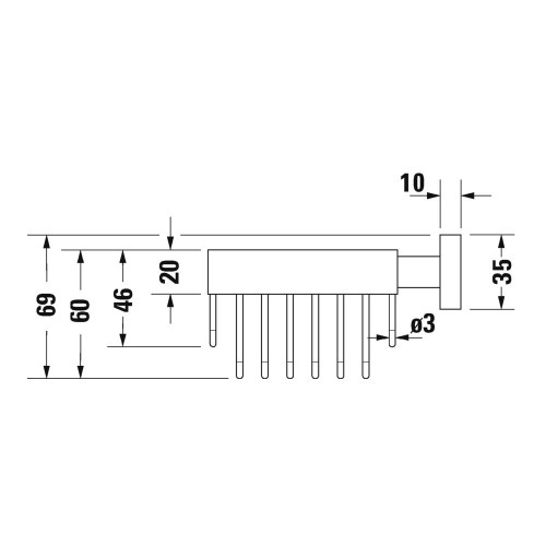 Immagine di Duravit KARREE griglia portasapone finitura cromo 0099531000