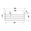 Immagine di Duravit KARREE mensola portasciugamani finitura cromo 0099621000