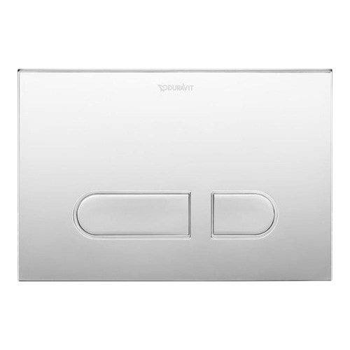Immagine di Duravit DURASYSTEM placca di comando A1 per vaso finitura cromo WD5001021000