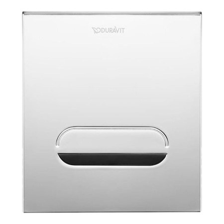 Immagine di Duravit DURASYSTEM placca di comando A2 a batteria per orinatoio finitura cromo WD5006023000