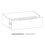 Immagine di Flaminia BOX base sospesa, 1 cassetto, L.85 P.50 H.25 cm, con top, finitura oj bianco BX289+BXPR51ARL