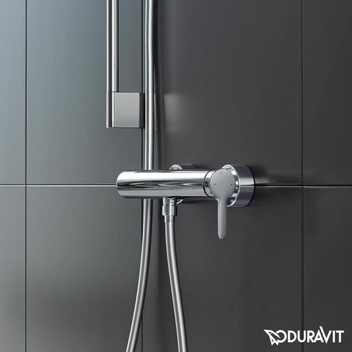 Immagine di Duravit C.1 miscelatore monocomando esterno, per doccia, finitura cromo C14230000010