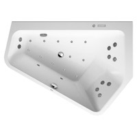 Immagine di Duravit PAIOVA 5 vasca idromassaggio 177x130cm installazione ad angolo a dx con sistema combi E, colore bianco 760395000CE1000