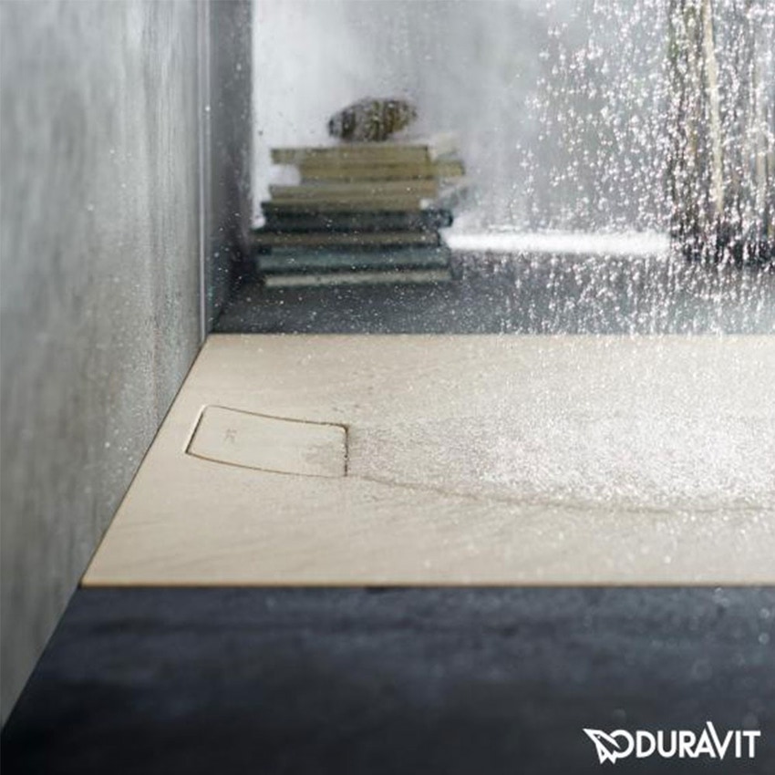 Immagine di Duravit STONETTO piatto doccia rettangolare L.80 P.90 cm, colore sabbia 720145480000000
