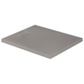 Immagine di Duravit STONETTO piatto doccia rettangolare L.80 P.100 cm, colore grigio cemento 720147180000000