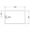 Immagine di Duravit STONETTO piatto doccia rettangolare L.90 P.140 cm, colore bianco 720150380000000