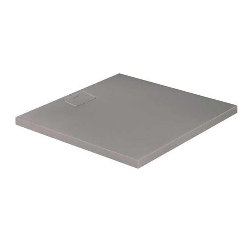Immagine di Duravit STONETTO piatto doccia quadrato 100 cm, colore grigio cemento 720167180000000