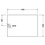 Immagine di Duravit STONETTO piatto doccia rettangolare L.100 P.140 cm, colore antracite 720170680000000