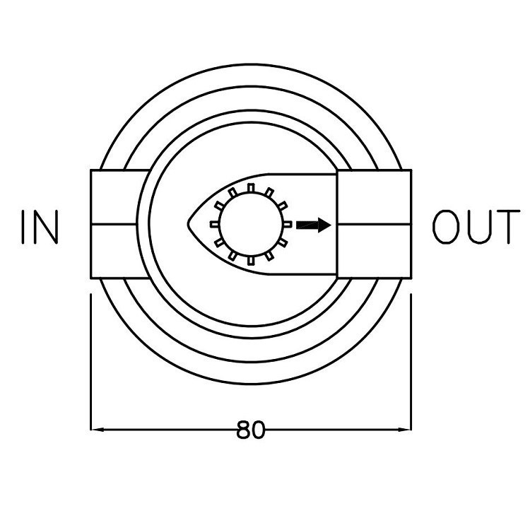 Immagine di Cillit Eurofiltro WF, 1/2", PN 10 PB, filtro autopulente ad uso tecnologico 010540