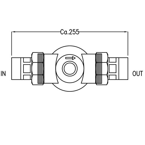 Immagine di Cillit Eurofiltro WF, 1 1/2", filtro autopulente ad uso tecnologico 010538AA
