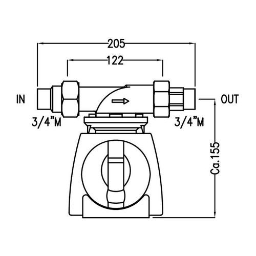 Immagine di BWT Cillit MULTIPUR BIO M 3/4" HY filtro autopulente manuale 012910AG