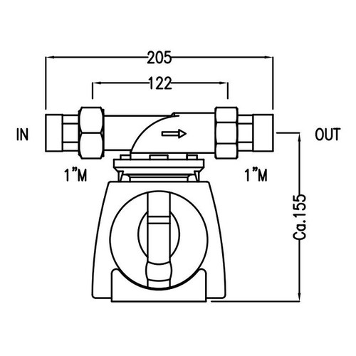 Immagine di BWT Cillit MULTIPUR BIO M 1" HY filtro autopulente manuale 012911AG