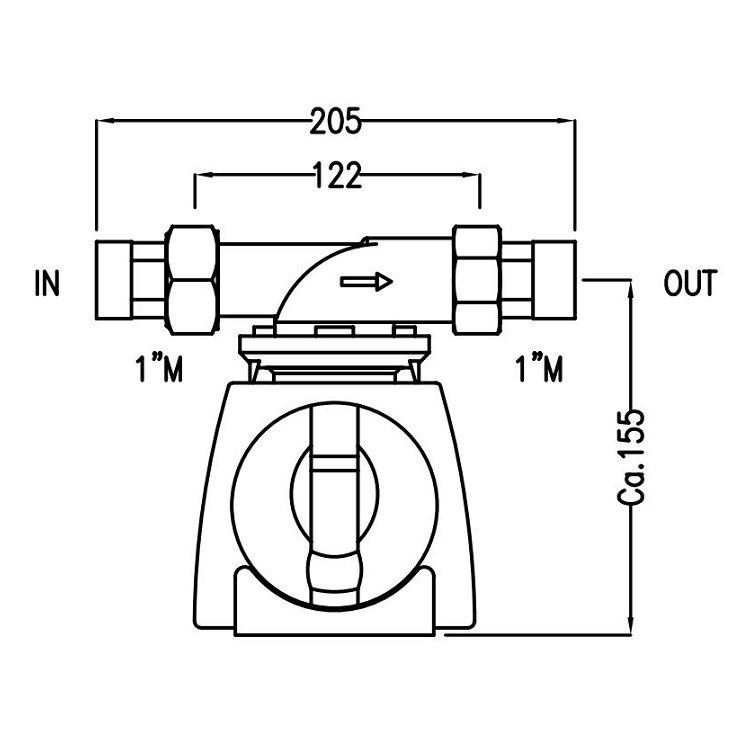 Immagine di BWT Cillit MULTIPUR BIO M 1" HY filtro autopulente manuale 012911AG