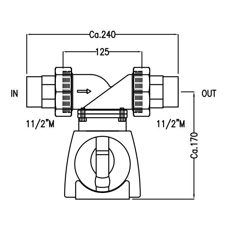 Immagine di Cillit Filtro Multipur M 1 1/2"  012913AB