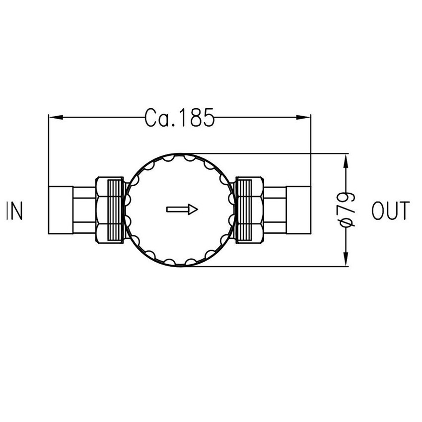 Immagine di BWT Cillit Filtro Eurodiago Bio, carenato, autopulente, raccordo 1" 12800AG