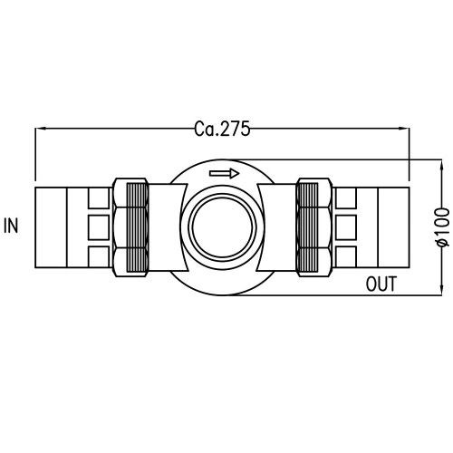Immagine di Cillit EURODIAGO filtro autopulente carenato, raccordo 2" 012802AB