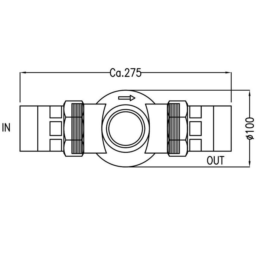 Immagine di BWT Cillit Filtro Eurodiago Bio, autopulente, raccordo 2" 12802AG