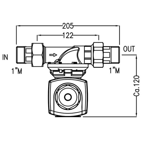 Immagine di Cillit Filtro autopulente Galileo NHY, raccordo 1"  12991AA