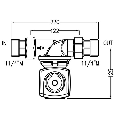 Immagine di Cillit Filtro autopulente Galileo NHY, raccordo 1 1/4"  12992AA