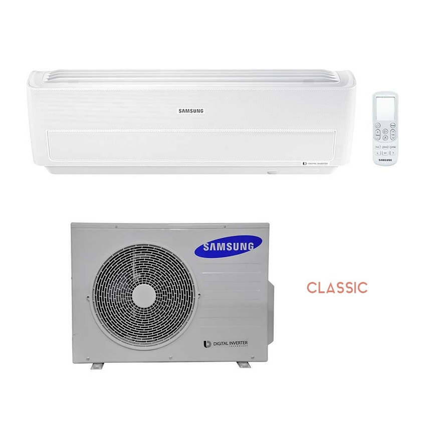 Immagine di Samsung WINDFREE CLASSIC R410A Climatizzatore monosplit inverter Wi-Fi, bianco | unità esterna 5 kW unità interna 18000 BTU F-AR18NXB