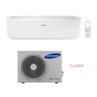 Immagine di Samsung WINDFREE CLASSIC R32 Climatizzatore monosplit inverter Wi-Fi, bianco | unità esterna 2.5 kW unità interna 9000 BTU F-AR09NXB
