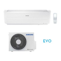 Immagine di Samsung WINDFREE EVO R32 Climatizzatore monosplit inverter Wi-Fi, bianco | unità esterna 2.5 kW unità interna 9000 BTU F-AR09EVO