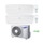 Samsung  WINDFREE PURE Climatizzatore dual split inverter WiFi Bianco | unità esterna 4 kW unità interne 7000+9000 BTU AJ040MCJ2EH/EU+AR07NXCXAWKNEU+AR09NXCXAWKNEU