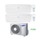 Samsung WINDFREE PURE Climatizzatore dual split inverter WiFi Bianco | unità esterna 5 kW unità interne 9000+9000 BTU AJ050MCJ2EH/EU+2xAR09NXCXAWKNEU