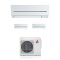 Immagine di Mitsubishi  MSZ-SF Climatizzatore trial split inverter Bianco | unità esterna 6,8 kW unità interne 9000+12000+9000 BTU MXZ-3E68VA+MSZ-SF25VE3+2MSZ-SF35VE3 