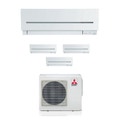 Immagine di Mitsubishi  MSZ-SF Climatizzatore quadri split inverter Bianco | unità esterna 7,2 kW unità interne 5000+5000+7000+7000 BTU MXZ-4E72VA+2MSZ-SF15VA+2MSZ-SF20VA 