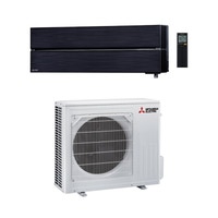 Immagine di Mitsubishi MSZ-LN Kirigamine Style Climatizzatore a parete monosplit Inverter Wi-Fi, nero | unità esterna 5 kW unità interna 18000 BTU MUZ-LN50VG2+MSZ-LN50VG2B