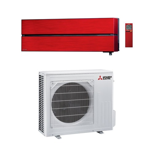 Immagine di Mitsubishi MSZ-LN Kirigamine Style Climatizzatore a parete monosplit Inverter Wi-Fi, rosso | unità esterna 5 kW unità interna 18000 BTU MUZ-LN50VG2+MSZ-LN50VG2R