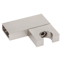 Immagine di Gessi SHOWER supporto duplex orientabile per doccetta, finitura finox 20160#149